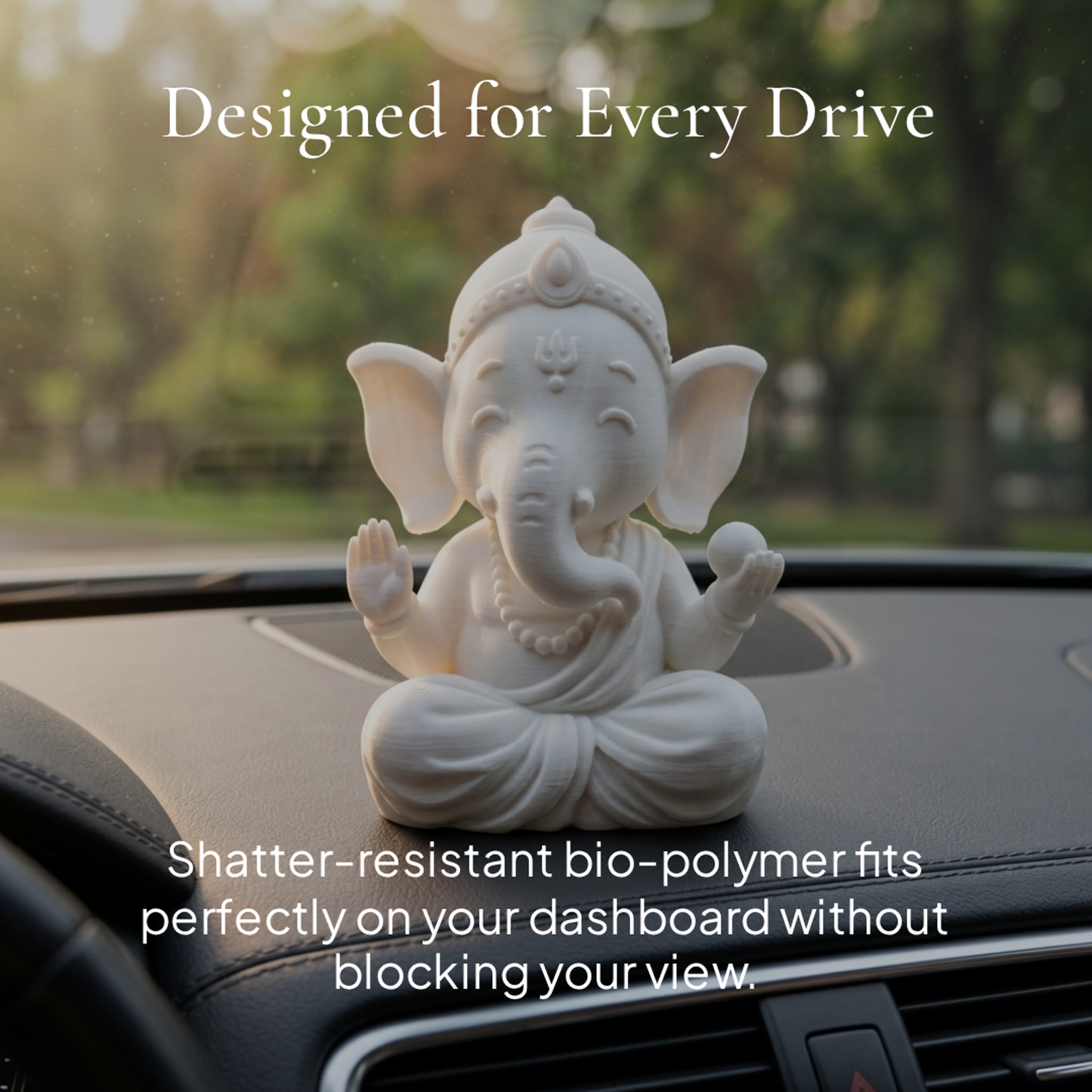 Lord Ganesha Minimalist Murti - Image 2