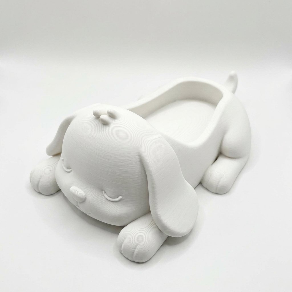 Sleeping Puppy Desk Organizer & Catchall Tray - Image 2